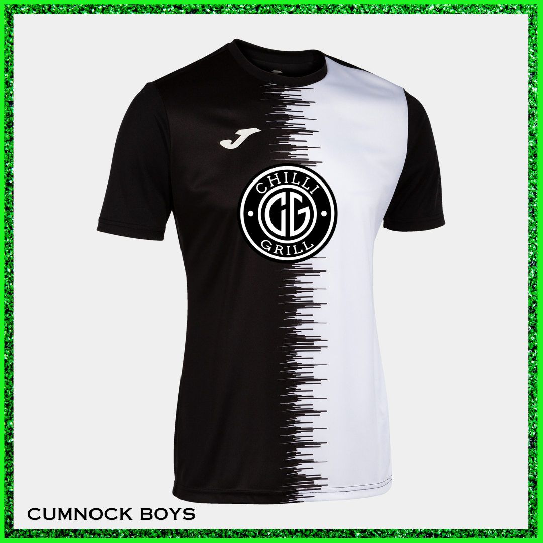 High-quality name and number printed on a football top for a professional finish