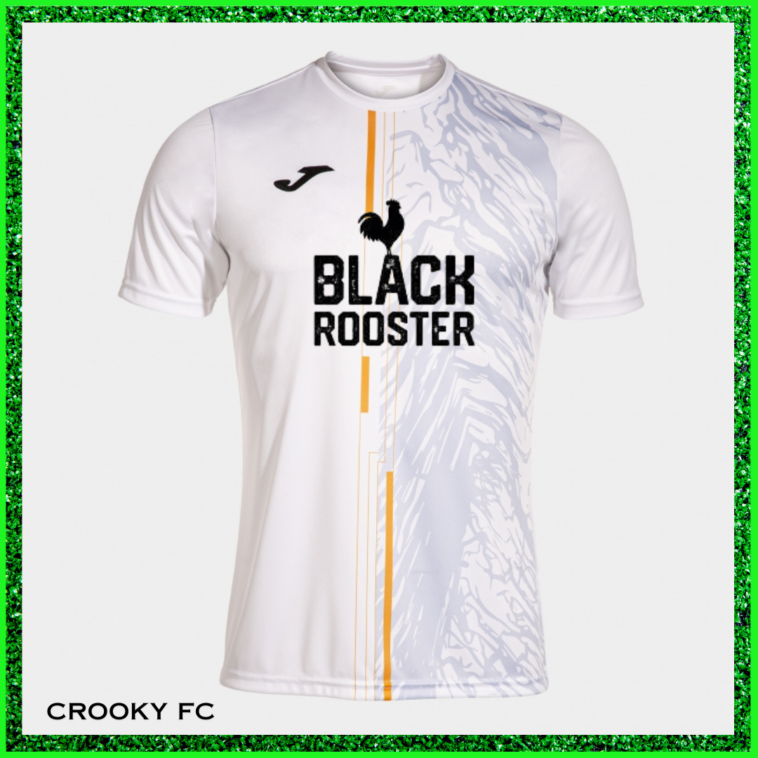 Football kit customisation service with printed name and number on a jersey
