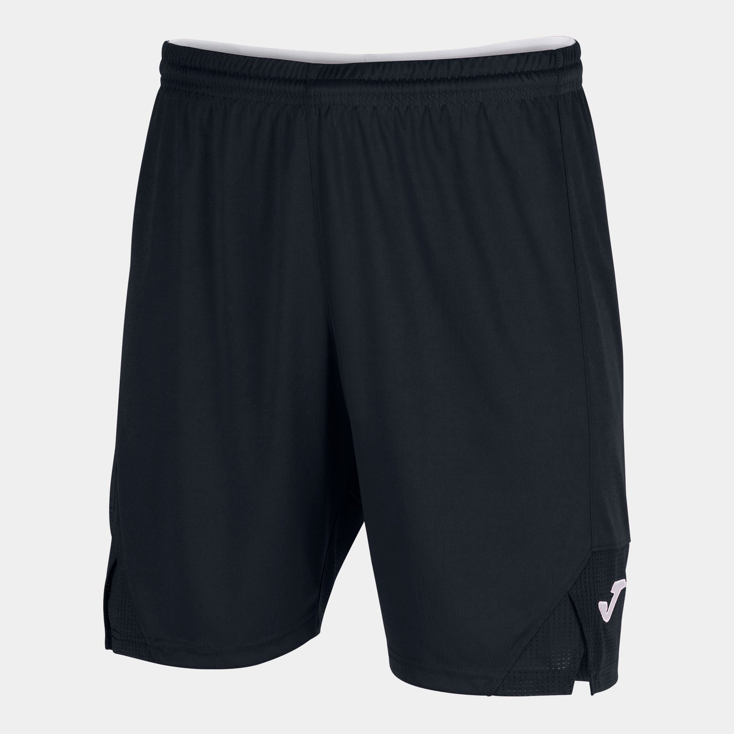 Close-up of adjustable elastic waistband and drawstring on Joma Toledo II shorts