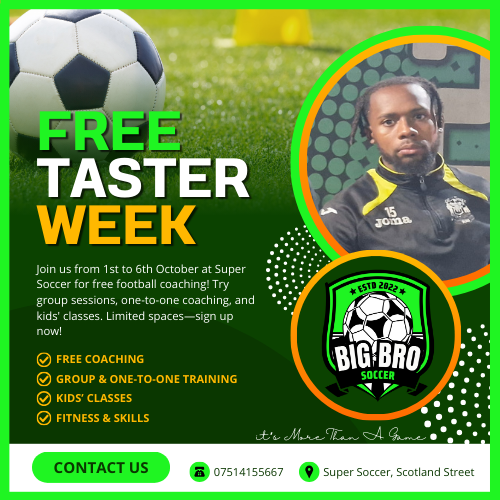 Introducing BroCoach – Professional Football Coaching for All Ages and Levels by Big Bro Soccer!