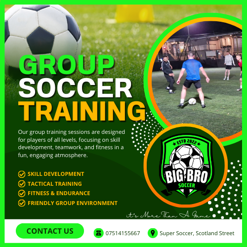 Group Football Training Sessions | BroCoach